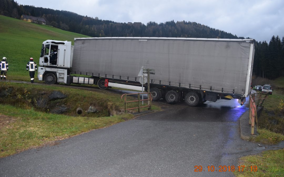 LKW Bergung Kienzlergraben