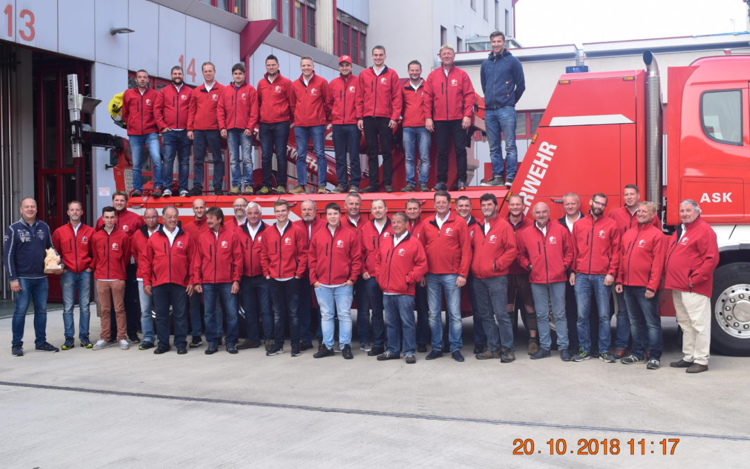 Besuch der Feuerwache Floridsdorf