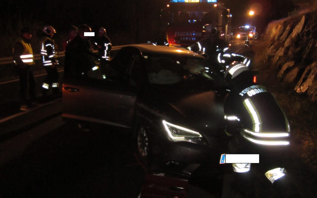 Verkehrsunfall B78 Höhe Taxwirt