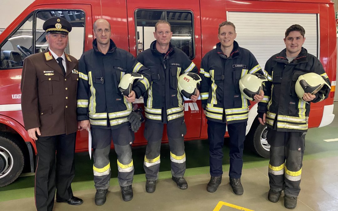 Atemschutz-Leistungsprüfung Bronze/Gold